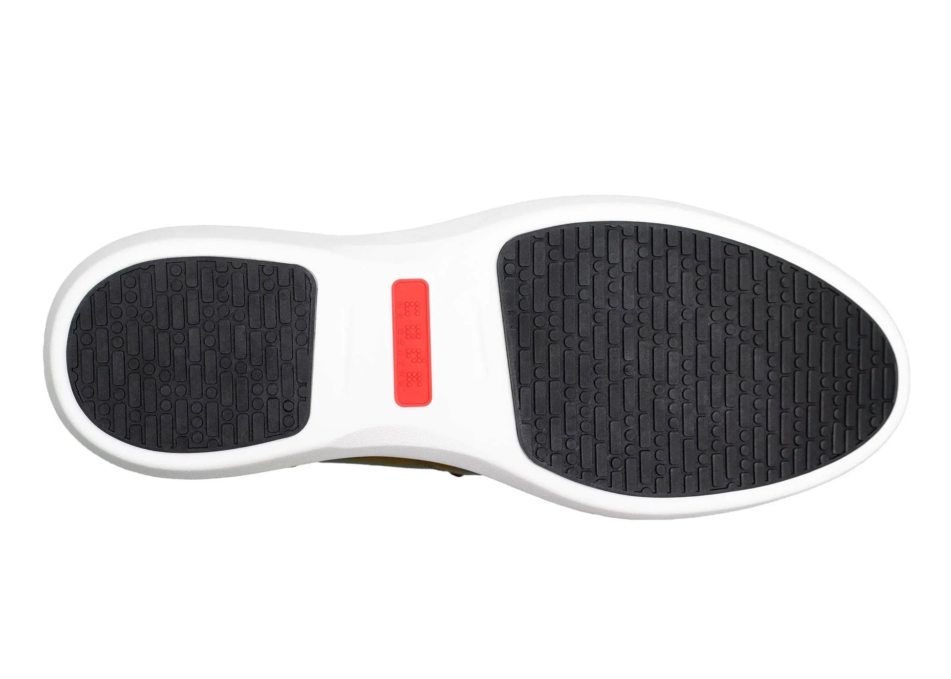 Black/White-Red