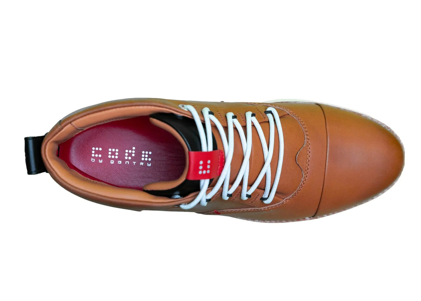 Tan/White-Red