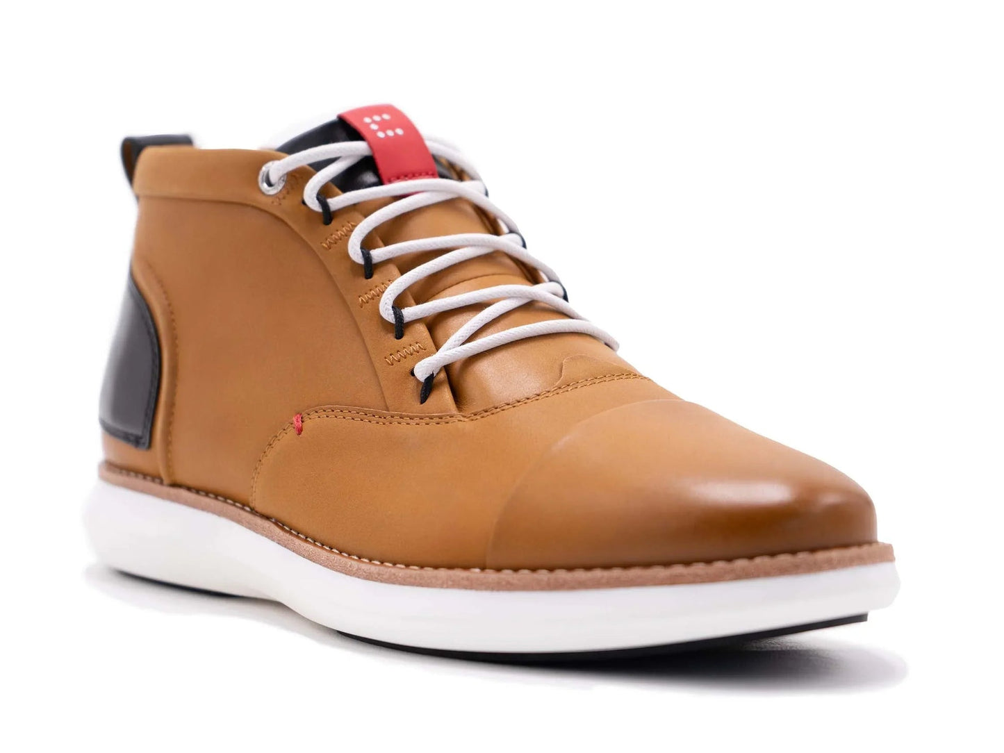 Tan/White-Red